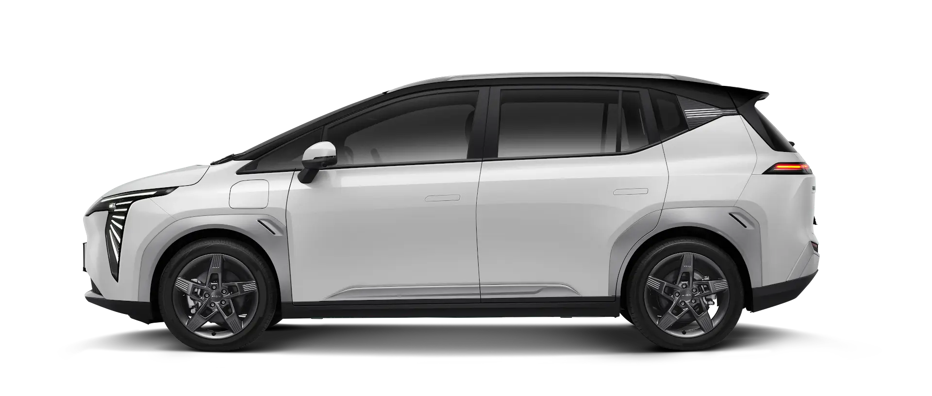 Pure White With Black Roof